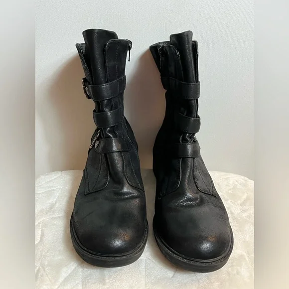 BareTraps Shoes Baretraps Womens Black Boots Thomas Size 9m 12